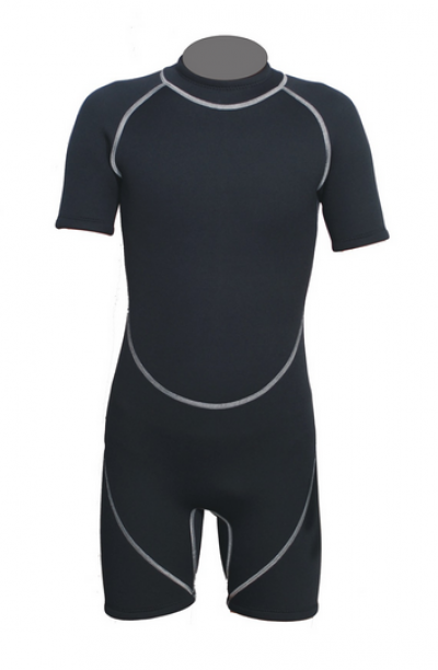 ADS011 manufacturing short-sleeved wetsuit style custom-made conjoined wetsuit style 3MM design wetsuit style wetsuit workshop side view